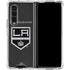 NHL Los Angeles Kings Distressed Galaxy Z Fold4 5G Clear Case