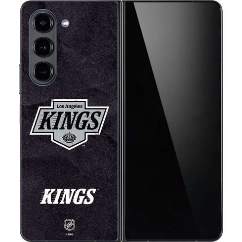 NHL Los Angeles Kings Distressed Galaxy Z Fold5 5G Skin