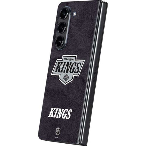 NHL Los Angeles Kings Distressed Galaxy Z Fold5 5G Skin