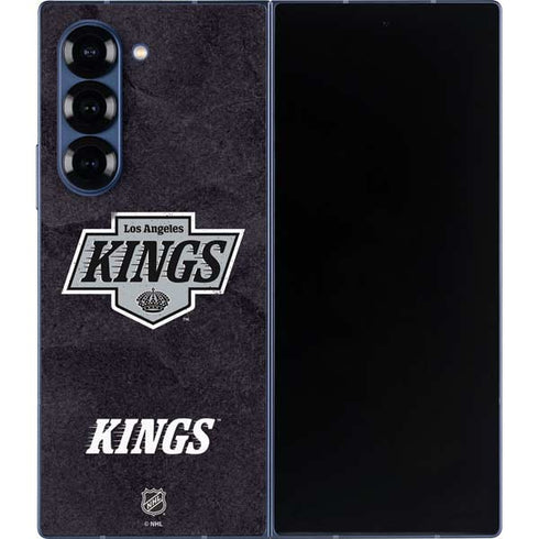NHL Los Angeles Kings Distressed Galaxy Z Fold6 Skin