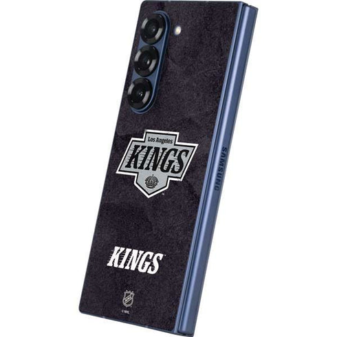 NHL Los Angeles Kings Distressed Galaxy Z Fold6 Skin