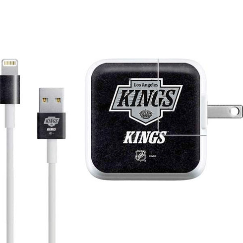 NHL Los Angeles Kings Distressed iPad Charger (10W USB) Skin