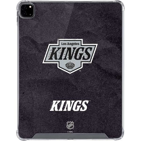 NHL Los Angeles Kings Distressed iPad Pro 12.9in (2020) Clear Case