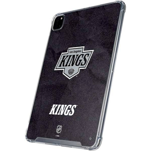NHL Los Angeles Kings Distressed iPad Pro 12.9in (2020) Clear Case