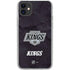 NHL Los Angeles Kings Distressed iPhone 11 Clear Case