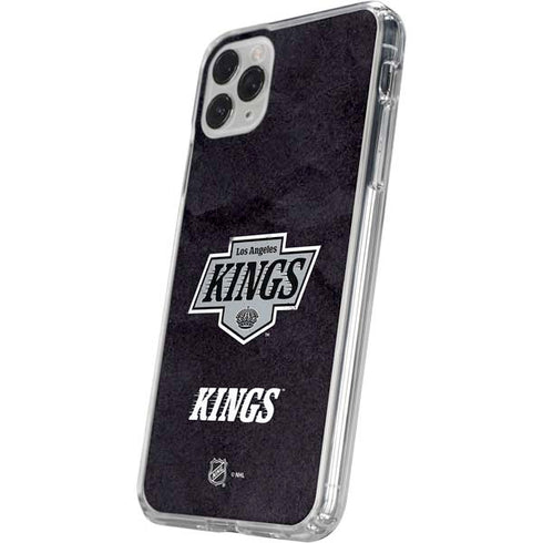 NHL Los Angeles Kings Distressed iPhone 11 Pro Clear Case