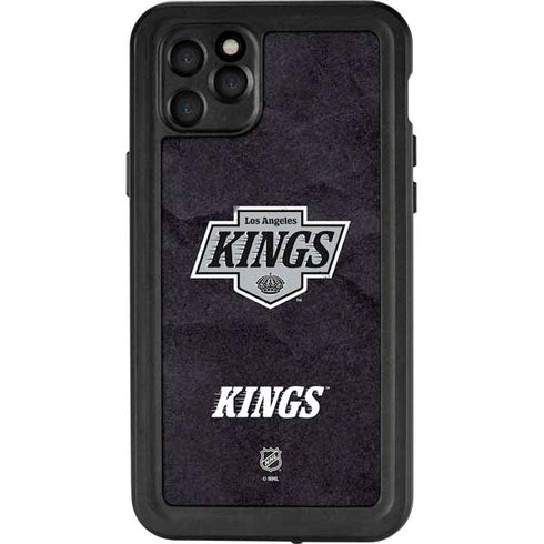 NHL Los Angeles Kings Distressed iPhone 11 Pro Max Waterproof Case