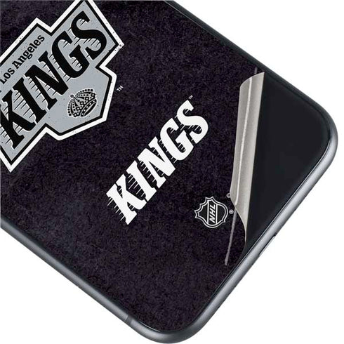 NHL Los Angeles Kings Distressed iPhone 11 Skin