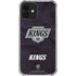 NHL Los Angeles Kings Distressed iPhone 12 Clear Case