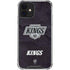 NHL Los Angeles Kings Distressed iPhone 12 Mini Clear Case