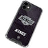 NHL Los Angeles Kings Distressed iPhone 12 Mini Clear Case