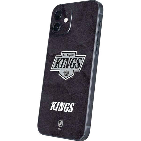 NHL Los Angeles Kings Distressed iPhone 12 Mini Skin