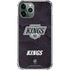 NHL Los Angeles Kings Distressed iPhone 12 Pro Clear Case