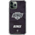 NHL Los Angeles Kings Distressed iPhone 12 Pro Max Clear Case