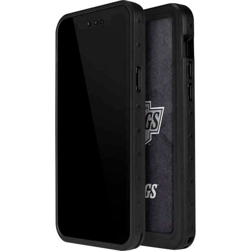 NHL Los Angeles Kings Distressed iPhone 12 Pro Max Waterproof Case
