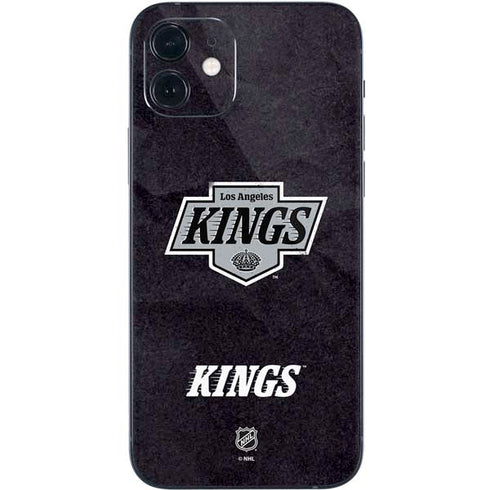 NHL Los Angeles Kings Distressed iPhone 12 Skin