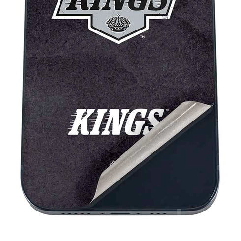 NHL Los Angeles Kings Distressed iPhone 12 Skin