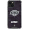 NHL Los Angeles Kings Distressed iPhone 13 Mini Clear Case
