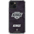 NHL Los Angeles Kings Distressed iPhone 13 Mini Clear Case