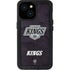 NHL Los Angeles Kings Distressed iPhone 13 Mini Waterproof Case