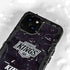 NHL Los Angeles Kings Distressed iPhone 13 Mini Waterproof Case