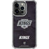 NHL Los Angeles Kings Distressed iPhone 13 Pro Clear Case