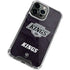 NHL Los Angeles Kings Distressed iPhone 13 Pro Clear Case