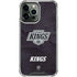 NHL Los Angeles Kings Distressed iPhone 13 Pro Max Clear Case