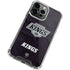 NHL Los Angeles Kings Distressed iPhone 13 Pro Max Clear Case