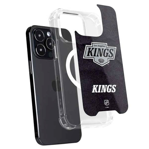 NHL Los Angeles Kings Distressed iPhone 13 Pro Max MagSafe Case
