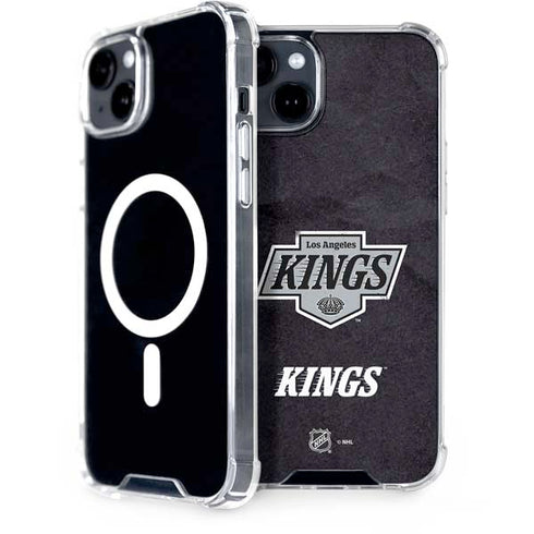 NHL Los Angeles Kings Distressed iPhone 14 MagSafe Case