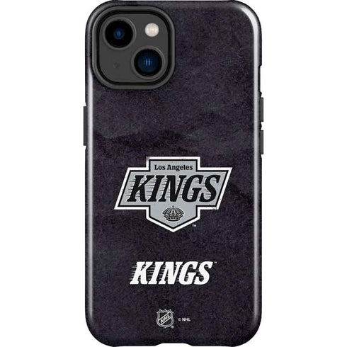 NHL Los Angeles Kings Distressed iPhone 14 Plus Impact Case