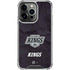 NHL Los Angeles Kings Distressed iPhone 14 Pro Clear Case
