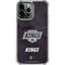 NHL Los Angeles Kings Distressed iPhone 14 Pro Max Clear Case
