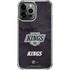 NHL Los Angeles Kings Distressed iPhone 14 Pro Max Clear Case
