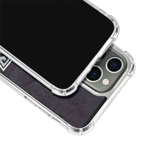 NHL Los Angeles Kings Distressed iPhone 14 Pro Max Clear Case