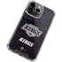 NHL Los Angeles Kings Distressed iPhone 14 Pro Max Clear Case