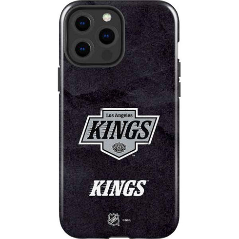 NHL Los Angeles Kings Distressed iPhone 14 Pro Max Impact Case