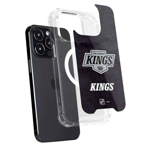 NHL Los Angeles Kings Distressed iPhone 14 Pro Max MagSafe Case