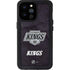 NHL Los Angeles Kings Distressed iPhone 14 Pro Max Waterproof Case