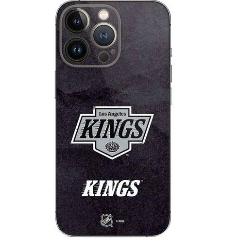 NHL Los Angeles Kings Distressed iPhone 14 Pro Skin