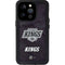 NHL Los Angeles Kings Distressed iPhone 14 Pro Waterproof Case