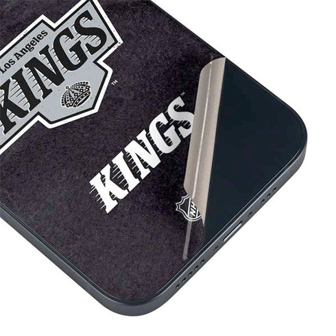 NHL Los Angeles Kings Distressed iPhone 14 Skin