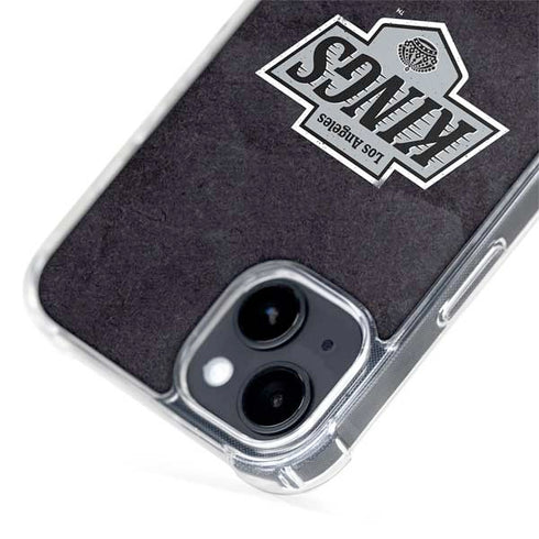NHL Los Angeles Kings Distressed iPhone 15 MagSafe Case