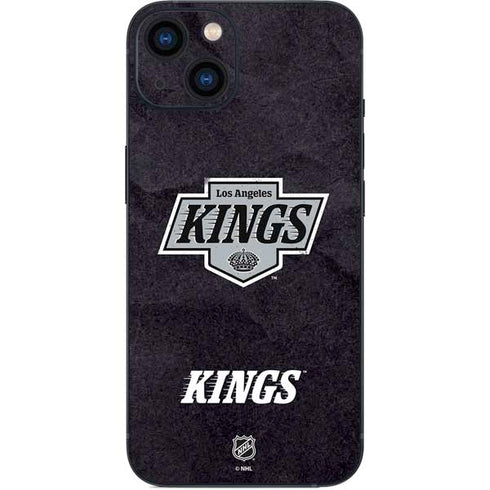 NHL Los Angeles Kings Distressed iPhone 15 Plus Skin