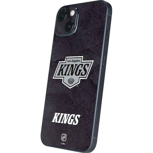 NHL Los Angeles Kings Distressed iPhone 15 Plus Skin