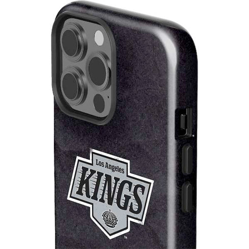 NHL Los Angeles Kings Distressed iPhone 15 Pro Max Impact Case