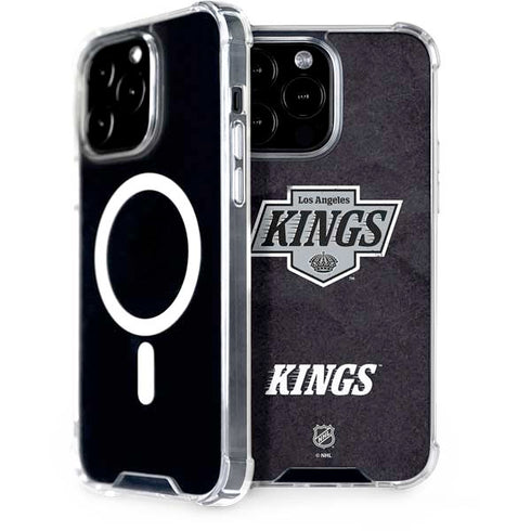 NHL Los Angeles Kings Distressed iPhone 15 Pro Max MagSafe Case