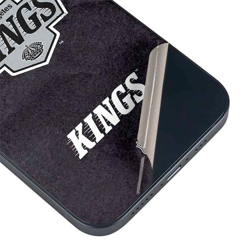 NHL Los Angeles Kings Distressed iPhone 15 Skin