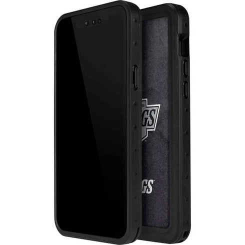 NHL Los Angeles Kings Distressed iPhone 15 Waterproof Case